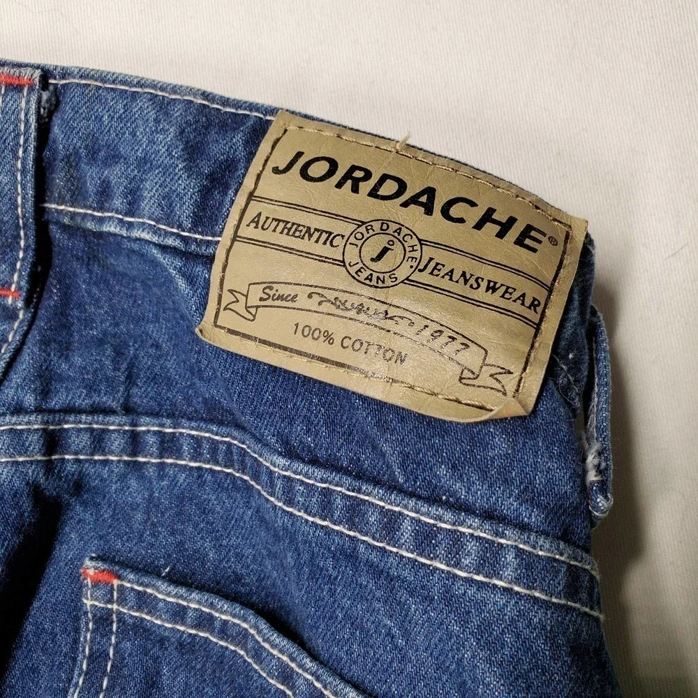 Jordache Mom Jeans Size 13/14 Long Dark Blue EUC